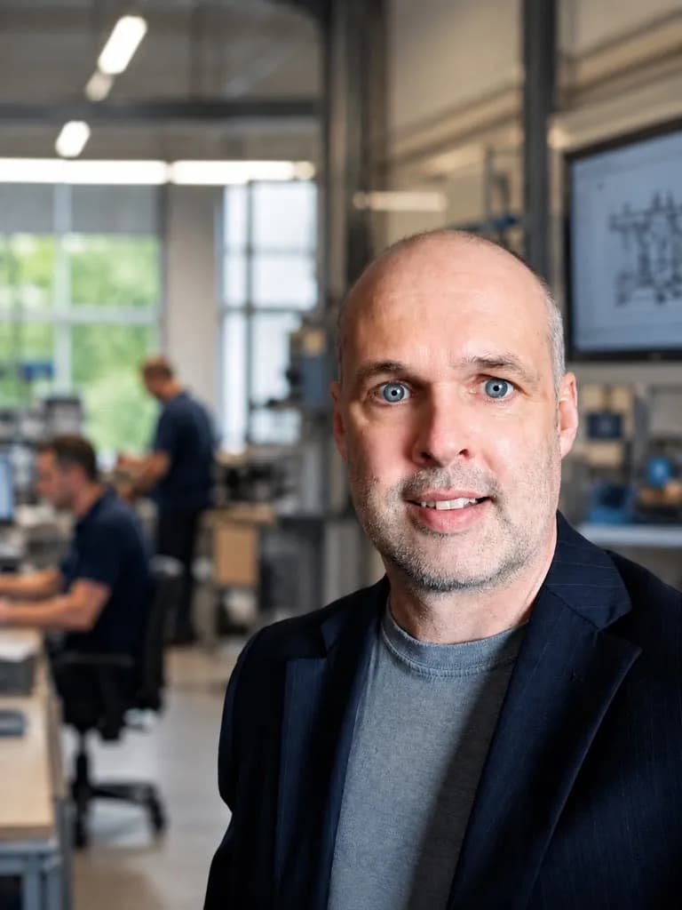 Professional portrait of Martin Thomas, senior software engineer and IT consultant at CentauriZon.